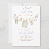 invitation baby shower (Devant)