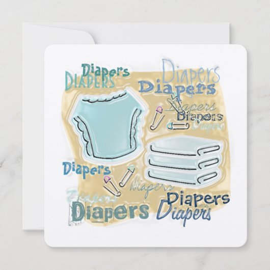 Invitation Baby shower (Devant)