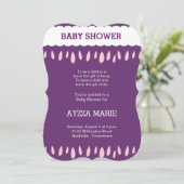 Invitation  baby shower (Debout devant)