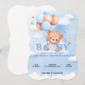 INVITATION BABY SHOWER (Devant / Derrière)