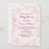 Invitation baby shower (Devant)