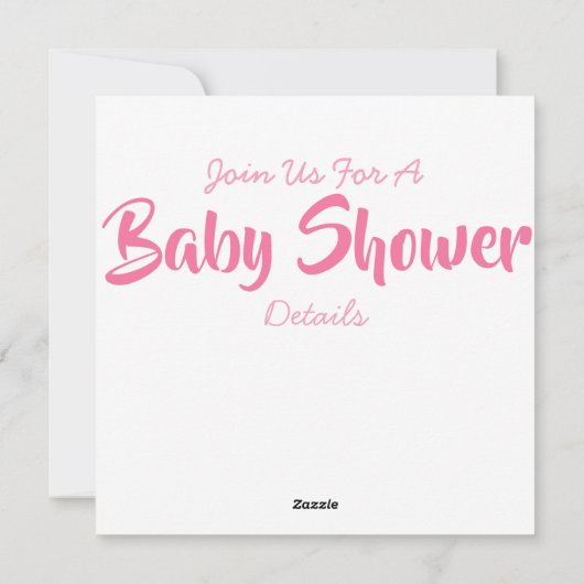Invitation baby shower (Dos)