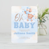 Invitation baby shower (Debout devant)