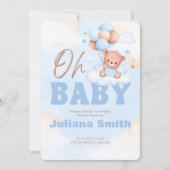 Invitation baby shower (Devant)