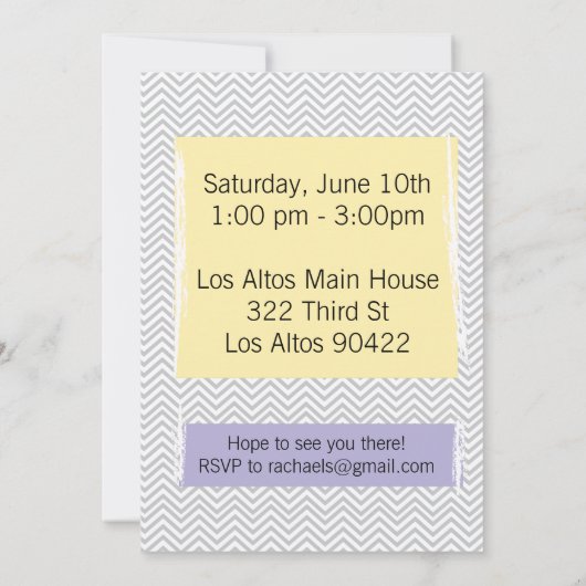 Invitation Baby shower (Dos)