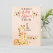 Invitation Baby shower (Debout devant)