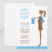 Invitation Baby shower (Devant / Derrière)