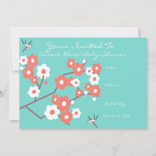Invitation Baby shower (Devant)