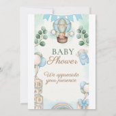 Invitation Baby shower (Dos)