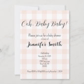 Invitation baby shower (Devant)