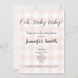 Invitation baby shower