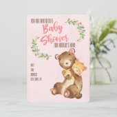 Invitation Baby shower (Debout devant)