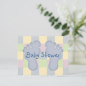 Invitation Baby shower (Debout devant)