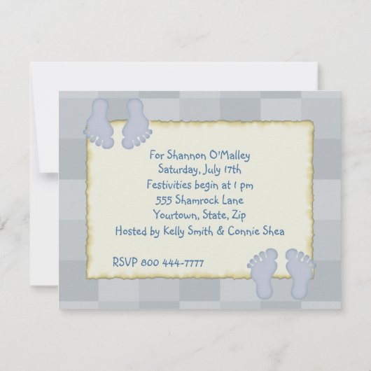 Invitation Baby shower (Dos)