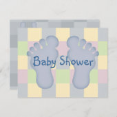 Invitation Baby shower (Devant / Derrière)