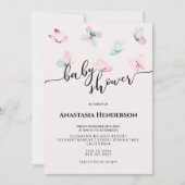 Invitation baby shower. (Devant)