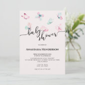 Invitation baby shower. (Debout devant)