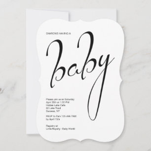 Invitation baby shower