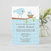 Invitation Baby shower (Debout devant)