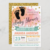 Invitation Baby shower (Devant / Derrière)