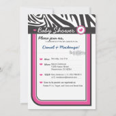 Invitation Baby shower (Dos)