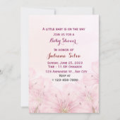 Invitation baby shower (Devant)