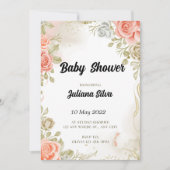 Invitation baby shower (Devant)