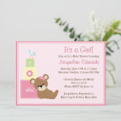 Invitation Baby shower (Debout devant)