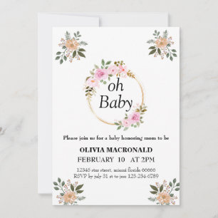 Invitation baby shower