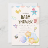 Invitation baby shower (Devant)
