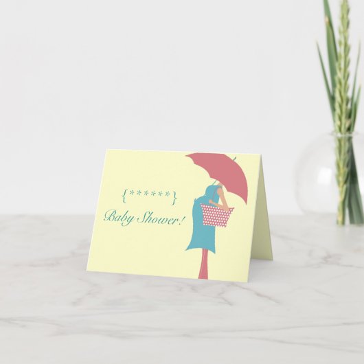 Invitation Baby shower! (Devant)