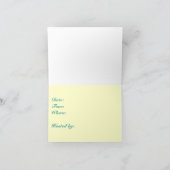 Invitation Baby shower! (Intérieur)