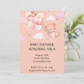 INVITATION BABY SHOWER (Debout devant)