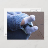 Invitation baby shower (Devant / Derrière)