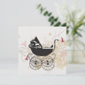 Invitation Baby shower (Debout devant)