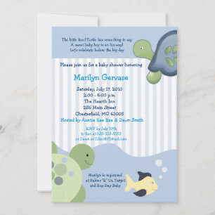 Invitation Baby shower 5x7