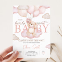 Baby shower à ballets pour bébé rose