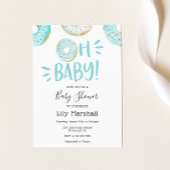 Invitation Baby shower à Donut