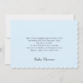 Invitation baby shower à haute teneur en thé (Dos)