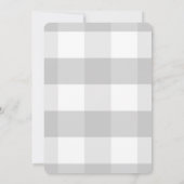 Invitation Baby shower à l'air chaud à ballon rose (Dos)