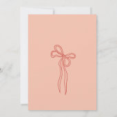 Invitation Baby shower à mâchoires à mâchoires dessinées par (Dos)