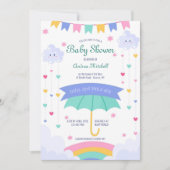 Invitation Baby shower à main (Devant)