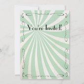 Invitation Baby shower à montgolfière (Dos)