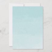 Invitation baby shower à montgolfière violette (Dos)