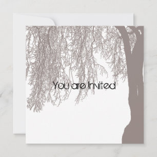 Invitation Baby shower à saule plumant