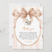 Invitation Baby shower à tarte d'automne (Devant)