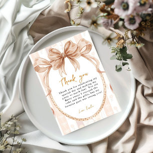 Invitation Baby shower à tarte d'automne