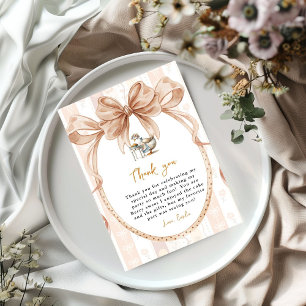 Invitation Baby shower à tarte d'automne