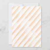 Invitation Baby shower à tarte de Little Cutie automne (Dos)