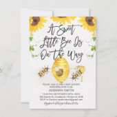 Invitation Baby shower À Thème Neutre Selon Le Gen (Devant)